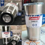 Copo de aço inoxidável isolado da Coleman Brew na Amazon