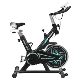 Bicicleta Ergométrica Spinning Kikos Max KS5 até 120kg Display Auto Scan I002108 na Casas Bahia