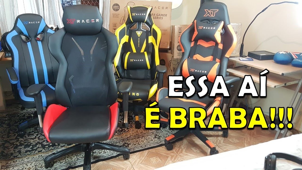Cadeira Gamer XT Racer Reclinável Preta e Verde – Platinum Series XTP140 na Magazine Luiza