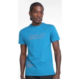 Camiseta Oakley Travel Branded - Azul na Netshoes