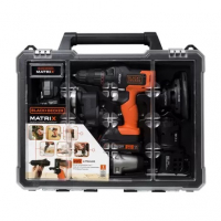 Jogo De Ferramentas Black & Decker Matrix 20V 6 Cabeçotes Combinados Bivolt MTX20K6A-BR na Magazine Luiza