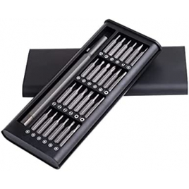 Kit de Chave de Fenda Magnética 24 Peças - Queenser na Amazon