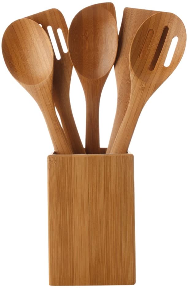 Conjunto Utensílios, 6 Peças, Bambu, Maxwell & Williams na Amazon