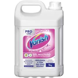 5 Unidades de Tira Manchas Vanish Gel Multiuso Pro-Line - sem Cloro 5L na Magazine Luiza