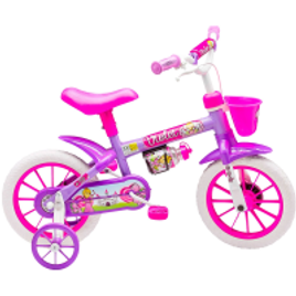 Bicicleta Infantil Nathor Aro 12 - Violet na Americanas