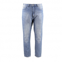Calça Jeans Masculina Relaxed Estonada Denim Claro na Riachuelo