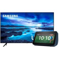 Kit Samsung Smart TV 70" UHD 4K 70AU7700 + Echo Show 5 Azul (2ª Geração) Com Alexa B08KJKQ5C2 na KaBuM!