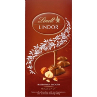 Tablete Chocolate Suíço Lindor Hazelnut 100g - Lindt na Americanas