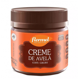 Creme de Avelã Flormel Cacau Zero Açúcar 150g na Shopee