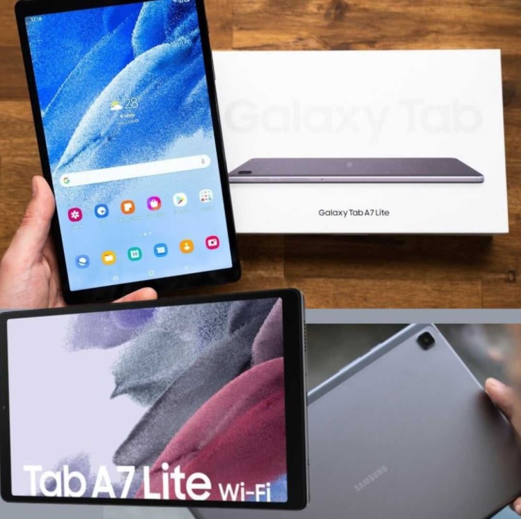 Tablet Samsung Galaxy A7 Lite 8,7” 4G Wi-Fi 32GB – MediaTek MT8768T Câm. 8MP na Magazine Luiza