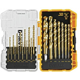 Conjunto de brocas de titânio 21 peças DEWALT - DW1342 na Amazon