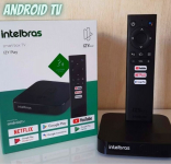 SMART BOX ANDROID TV IZY PLAY, intelbras, Preto na Amazon