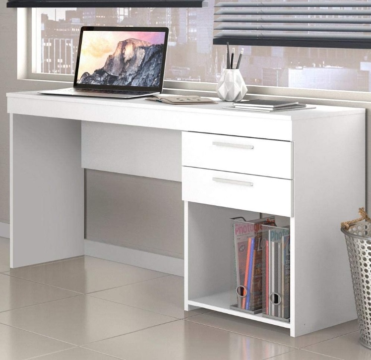 Mesa para Computador Office 2 GV Branco New na Amazon