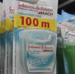 Fio Dental Essencial, Reach, 100m na Amazon