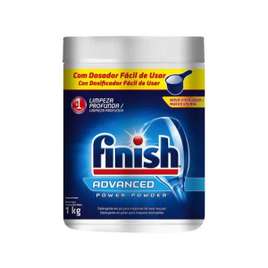 2 Unidades Detergente em Pó para Lava-Louças Finish Power Powder 1kg na Magazine Luiza
