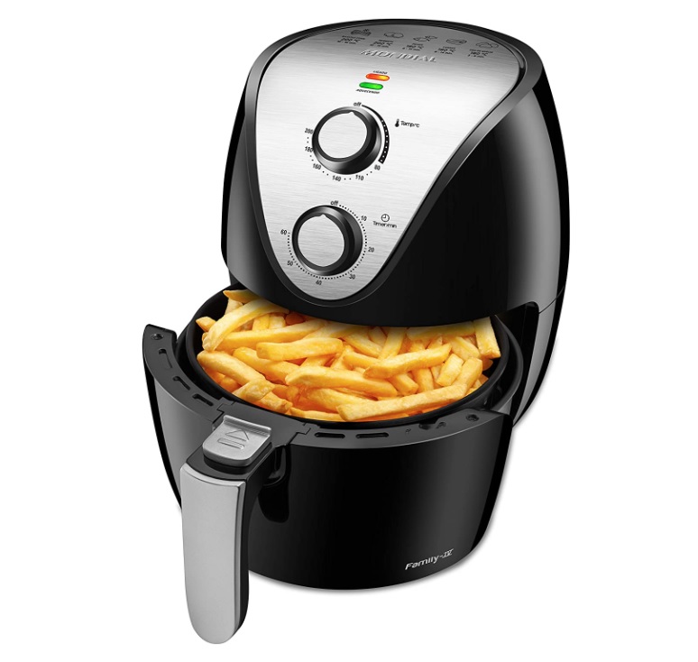 Fritadeira Sem Óleo Mondial, Family-IV – 3,5L, 110V, Preto, 1500W – AF-30 I na Amazon