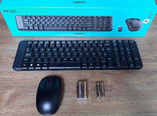 Kit Teclado e Mouse Sem Fio Logitech MK220 na Magazine Luiza