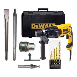 Martelete Perfurador Rompedor 800w Sds Dewalt D25133k + KIT na Ponto