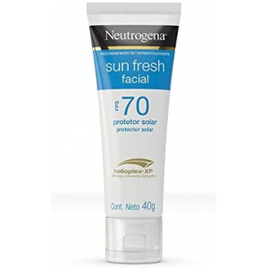 Protetor Solar Neutrogena Sun Fresh Facial Fps 70 40G na Amazon