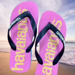 Chinelo Havaianas Top Logo Mania 2 na Amazon