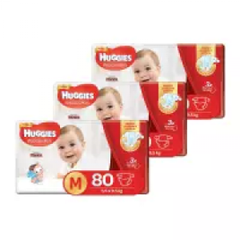Fralda Huggies Turma da Mônica Supreme Care Hiper M - 40 Unidades na Amazon