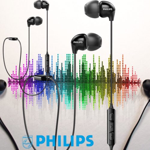 Fone De Ouvido Philips Bluetooth SHB3595BK/10, In-Ear com Microfone – Preto na Amazon