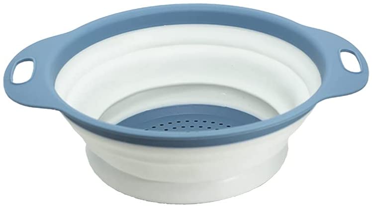 Escorredor De Alimentos Multiuso De Silicone Retrátil – Oikos na Amazon