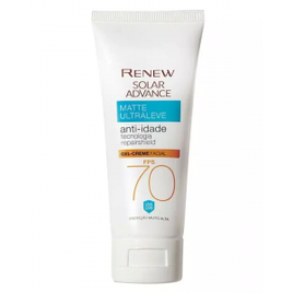 Protetor Solar Matte Ultraleve Anti-Idade FPS 70 Renew 50g - Avon na Avon