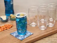 Jogo de Copos de Vidro 300ml 6 Peças Nadir – Oca Long Drink na Magazine Luiza