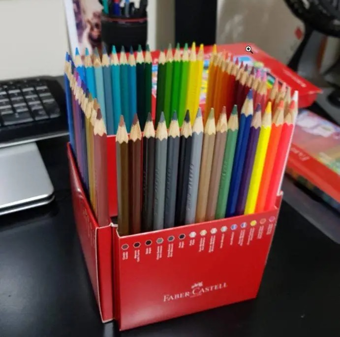 Lápis de Cor, Faber-Castell, EcoLápis, 120160G, 60 Cores na Amazon