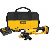 DEWALT Esmerilhadeira Angular De 4 1/2 Pol. Com Bateria Ion-Litio 20V DCG412M2 na Amazon