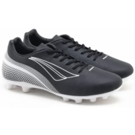 Chuteira Penalty Bravo XXI Campo Preta na FutFanatics