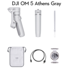 Estabilizador de Mão Dobrável Dji OM 5 3 Eixos na Aliexpress
