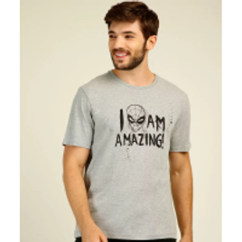 Camiseta Masculina Homem Aranha Manga Curta na Marisa