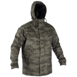 Casaco de Caça Sibir 100 Camuflado Halftone Verde Solognac na Decathlon