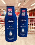NIVEA Loção Hidratante Milk Pele seca a extrasseca 400ml na Amazon
