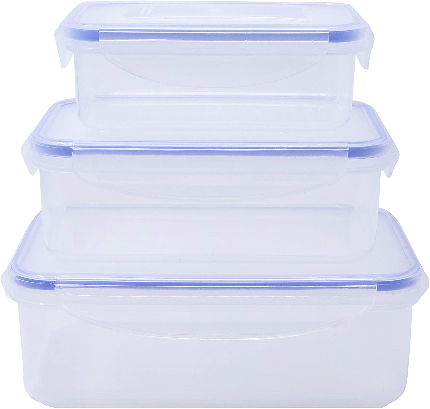 Conjunto Com 3 Potes Herméticos na Amazon