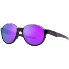 Óculos de Sol Oakley Coinflip Prizm Polarizado - Preto+Lilás na Netshoes
