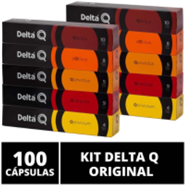 Kit Delta Q Original - 100 Cápsulas na Americanas