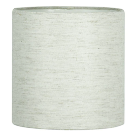 Cúpula Cilindrica  de Abajur Tecido Linho Claro 15x16cm na Casas Bahia