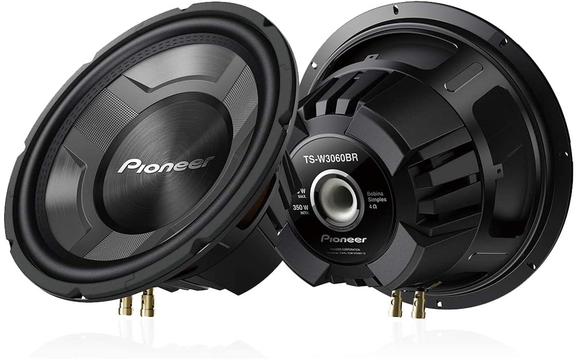 Alto Falante Subwoofer Pioneer 12” 350Wrms Bobina Simples 4 Ohms – Ts-W3060BR na Amazon