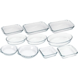 Conjunto de Refratários Marinex - 10 Peças na Americanas