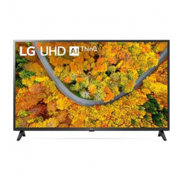 Smart TV LG 43" 4K UHD 43UP7500 com WiFi e Bluetooth HDR ThinQAI Compatível com Inteligência Artificial na Eletrum