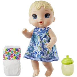 Boneca Baby Alive Hora Do Xixi Loira - E0385 - Hasbro na Americanas