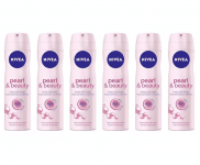Kit Desodorante Nivea 6 Unidades – Pearl & Beauty Aerossol Feminino 150ml na Magazine Luiza