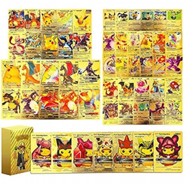 Deck 55 Cartas de Ouro Pokémon na Americanas