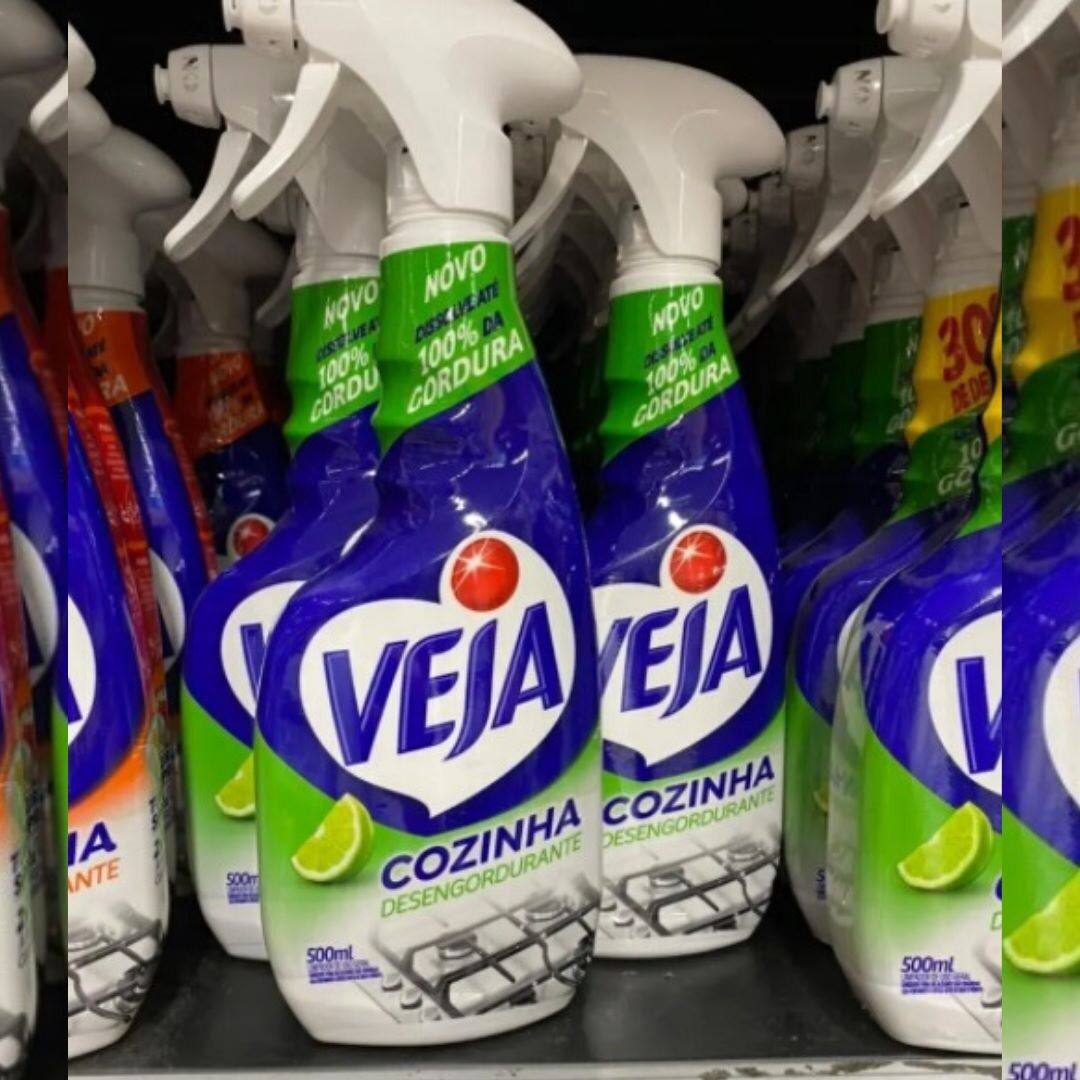 Limpador Spray Gold Cozinha Desengordurante Limão 500 Ml, Veja na Amazon