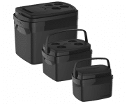 Combo Caixa Térmica Tropical 32L/12L/5L, Soprano, 0700, Preta, Grande na Amazon