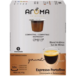 10 Unidades Café Espresso Portofino Aroma 10 Cápsulas na Amazon