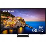 Smart Tv 55″ Samsung Qled 4k 55Q70A Modo Game Processador Ia Som Em Movimento Virtual Tela Sem Limites na Sou Barato